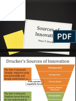 Sources of Innovation: Peter F. Drucker