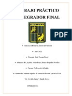 TP Integrador Final_Educación Para La Diversidad_Inglés_Montalbano, Rapallini, Pis