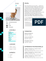 71 Modele CV Architecte