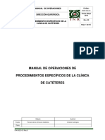 Manual de Operaciones de Procedimientos Específicos de La Clínica ...