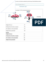 Match The Force Arrows, F1-F6, To The Descriptions.: Homework Quiz