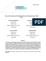 Study of Raw Material Failure During Manufacturing of ERW Pipes