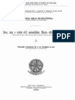 Censo Demográfico - 1890 - Brasil