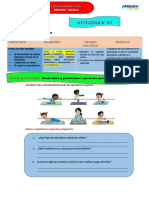 ACTIVIDAD N° 25 TERCER  GRADO