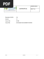 DBMS Lab Manual