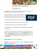 Evidencia Documento Desarrollar Postura Critica Frente Texto