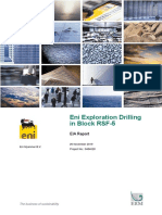 Eni RSF-5 Exploration Drilling EIA Full Report