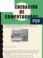 1a Generación de Computadoras 1946-1955