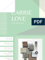 Design Portfolio: Carrie Love