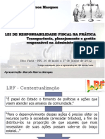 LRF na Prática: Transparência, Planejamento e Gestão Responsável