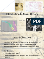 Introduction To Music History