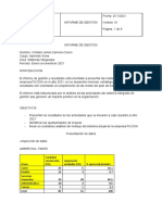 Informe de Gestión