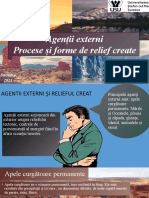 Agenții Externi, Proceses Și Forme de Relief Create