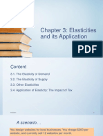 Chapter 3 Elasticicites and Its Application