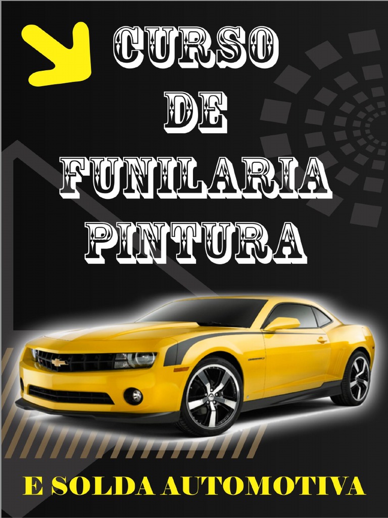 Curso de Funilaria, Pintura e Solda Automotiva - Apostila - 8 | PDF | Tinta