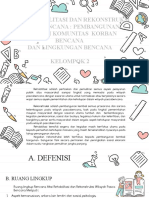 Fase Rehabilitasi Dan Rekonstruksi Pasca Bencana: Pembangunan Kembali Komunitas Korban Bencana Dan Lingkungan Bencana