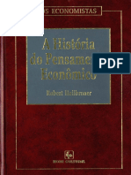 A História Do Pensamento Econômico - Roberto Heilbroner