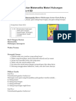 Soal Ulangan Harian Matematika Materi Hubungan Antar Garis Kelas 4 SD