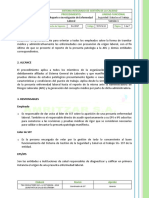 SIGC-SST-Pd-13 - Reporte e Investigación de Enfermedad Laboral