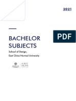 Bachelor Subjects