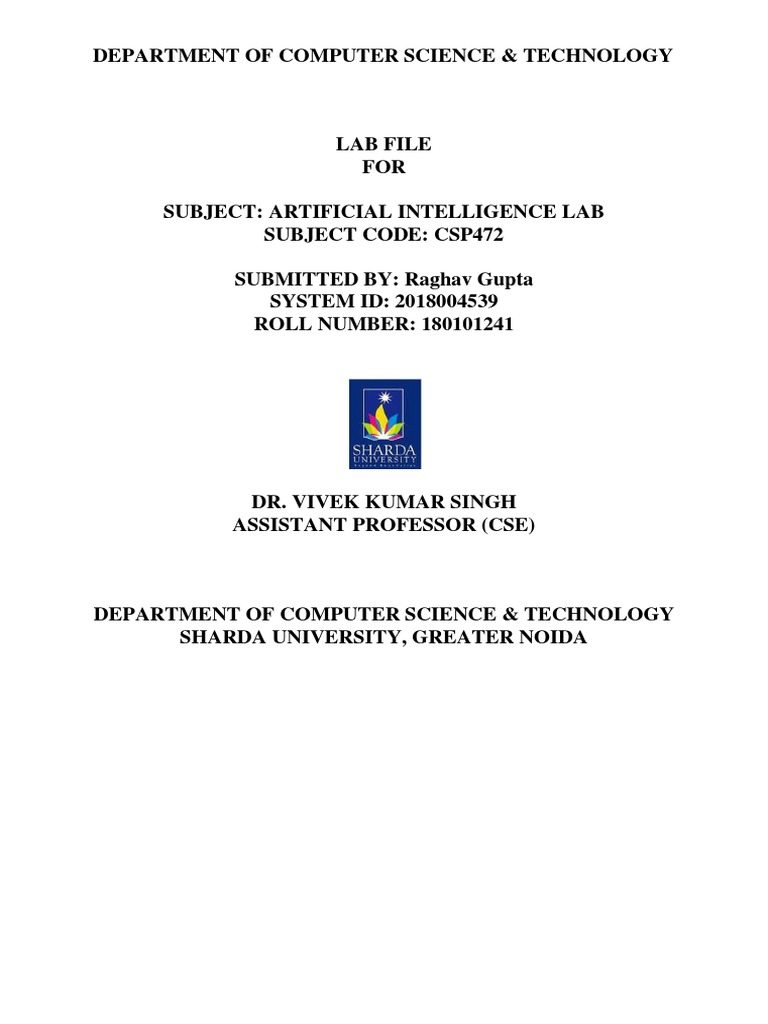 AI Lab File: LISP Programming Exercises | PDF | Software Engineering ...