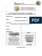 PA2 - Clasificacion de Via