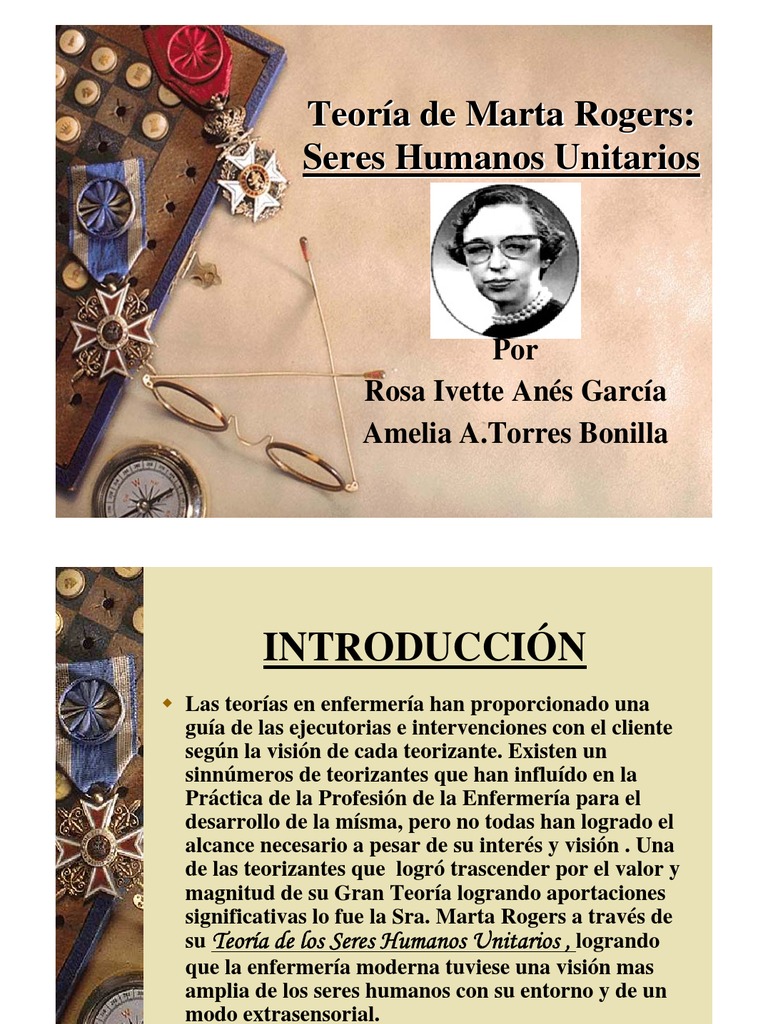 Nombre de la teoria de martha rogers