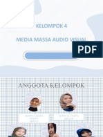 Kelompok 4 "Media Massa Audio Visual"