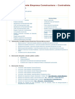 2019 Check List, Empresas Constructoras