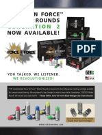 Generation 2: Force On Force Marker Rounds Now Available!