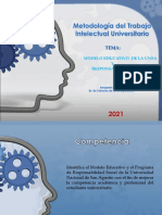 UNSA - ModeloEducativo y Responsabilidad Social