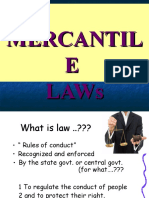 Understanding Mercantile Laws