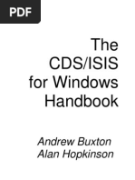 Winisis Handbook en 1