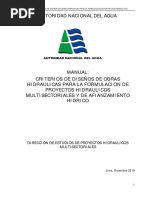 Criterio de Disenos de Obras Hidraulicas ANA