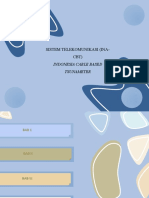 Sistem Telekomunikasi (Ina-Cbt) : Indonesia Cable Based Tsunameter