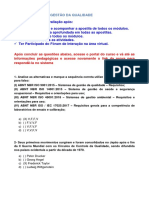 Prova Final - Gestão Da Qualidade