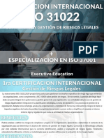 Certificación Internacional Iso 31022