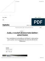 Lula, o social-democrata latino-americano | Opinião | EL PAÍS Brasil