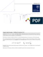 Organic Spectroscopy 1: Michaelmas 2011