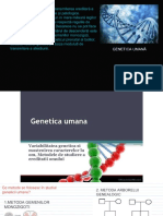 Genetica Umana