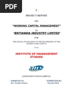 Download Working Capital Project by Mayank Mittal SN54160586 doc pdf