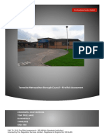 01 H&S External Commissioned Fire Risk Assessment Cromwell High School
