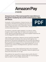Amazon Common Demands
