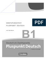 Pluspunkt Deutsch EinstufungstestDeutschB1
