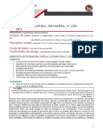 Instituto María Auxiliadora - Lengua y Literatura V y Filosofía - 5° Año TP 6