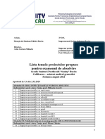 Teme Proiect Propuse AMG 2020-2021