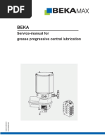 BEKA-MAX EP-1 Lubrication System Manual | PDF | Bearing (Mechanical) | Pump