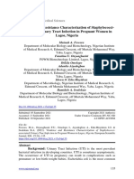 Virulence and Resistance Characterization of Staph