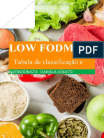 Lista de Alimentos Low Foodmaps