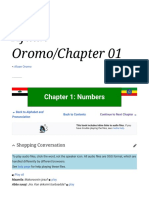 Afaan Oromo-Chapter 01 - Wikibooks, Open Books For An Open World